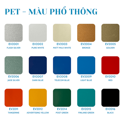 Bảng màu Alcorest