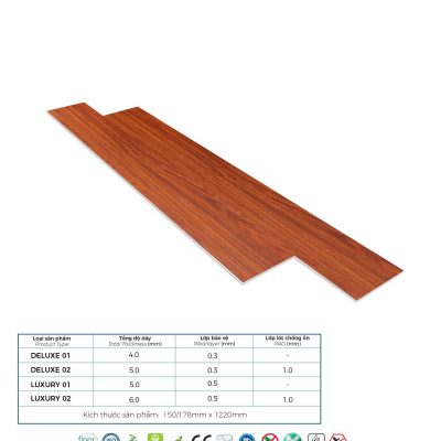 Sàn nhựa hèm khóa