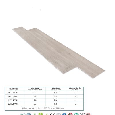 Sàn nhựa hèm khóa