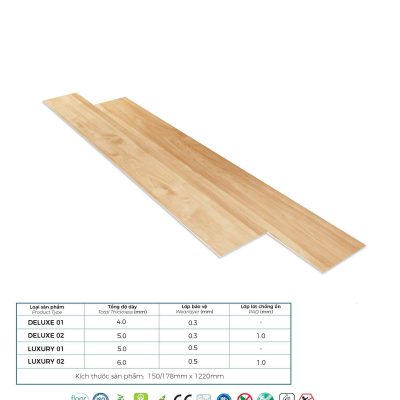 Sàn nhựa hèm khóa