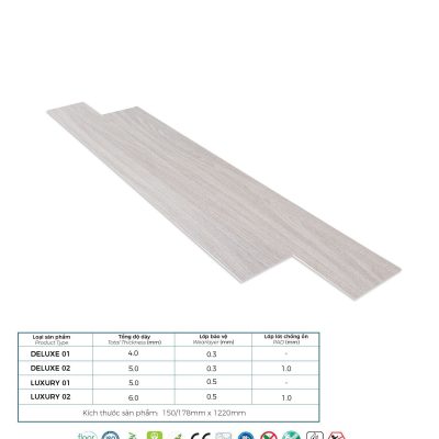 Sàn nhựa hèm khóa