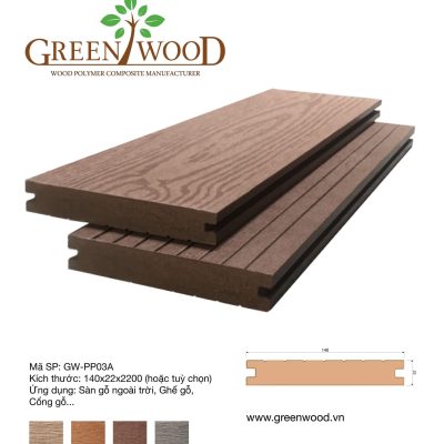Gỗ nhựa PE GreenWood